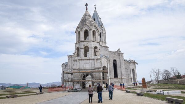 Церковь «Газанчи» в Шуше - Sputnik Азербайджан