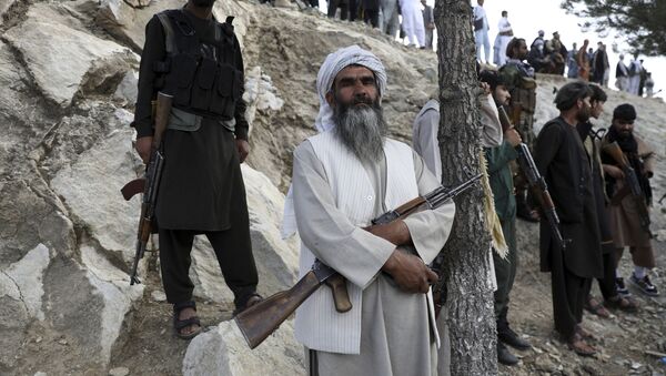 Афганские ополченцы в Кабуле, Афганистан, 3 июня 2021 года. - Sputnik Азербайджан