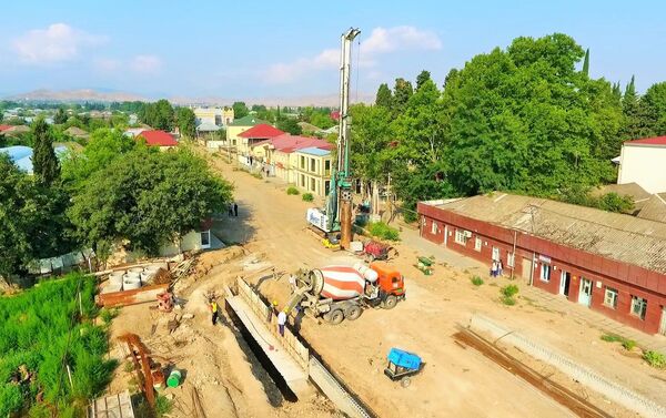 Tovuzda inşa edilən yeni avtomobil tuneli - Sputnik Azərbaycan