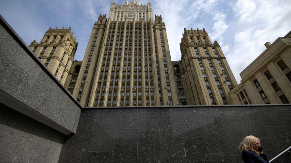 Здание Министерства иностранных дел Российской Федерации, фото из архива - Sputnik Азербайджан