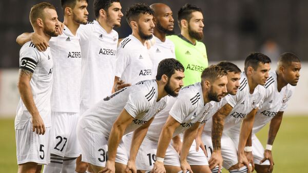 Матч третьего квалификационного раунда Лиги Конференций между азербайджанским Карабахом и кипрским AEL - Sputnik Азербайджан