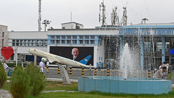 Здание аэропорта в Кабуле, фото из архива - Sputnik Azərbaycan