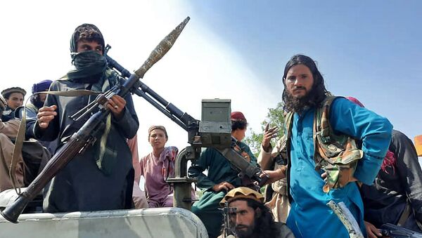 Боевики движения Талибан в Афганистане, фото аз архива  - Sputnik Azərbaycan