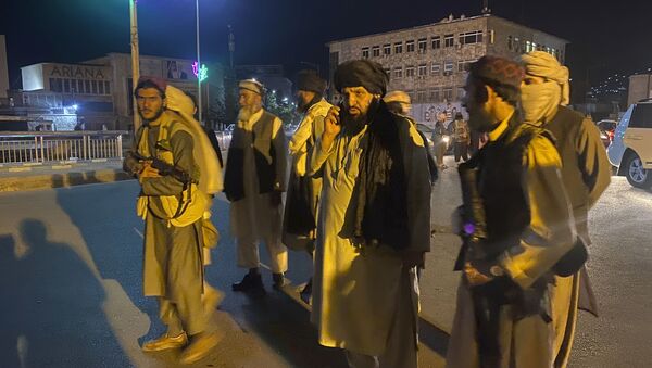 Боевики движения Талибан в Афганистане, фото аз архива - Sputnik Азербайджан