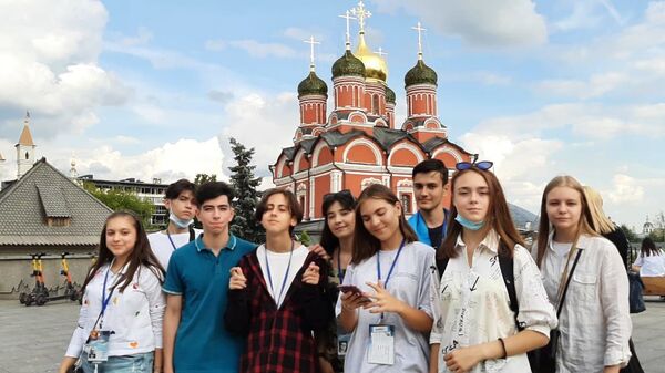 Участники программы программы Здравствуй, Россия! - Sputnik Азербайджан