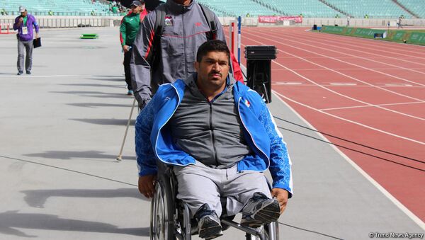 Paralimpiya çempionu Oloxan Musayev - Sputnik Азербайджан