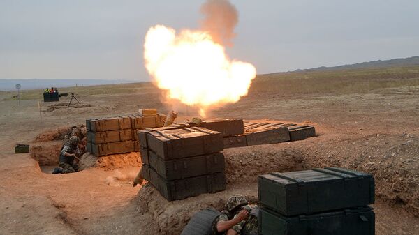 Artilleriyaçılarımızın “Artilleriya atəşinin ustaları” müsabiqəsinə hazırlıqları davam edir - Sputnik Azərbaycan