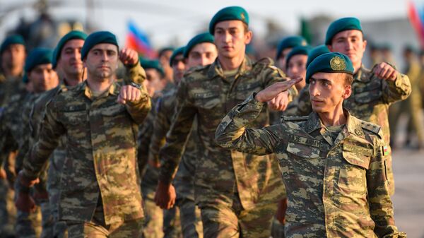 Азербайджанские миротворцы, фото из архива - Sputnik Азербайджан
