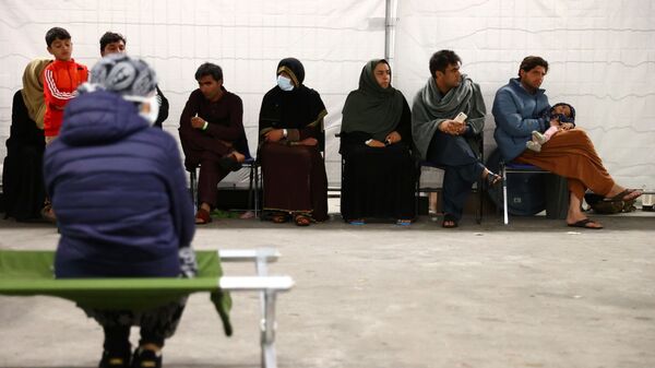 Эвакуированные из Афганистана в Кайзерслаутерне, Германия - Sputnik Азербайджан