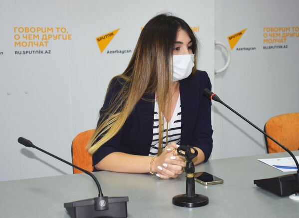 Церемония награждения победителей международного конкурса в мультимедийном пресс-центре Sputnik. - Sputnik Азербайджан