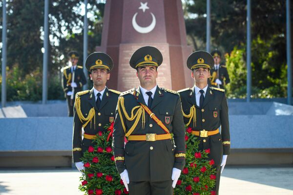 Мероприятие в связи со 103-й годовщиной освобождения города Кавказской исламской армией. - Sputnik Азербайджан