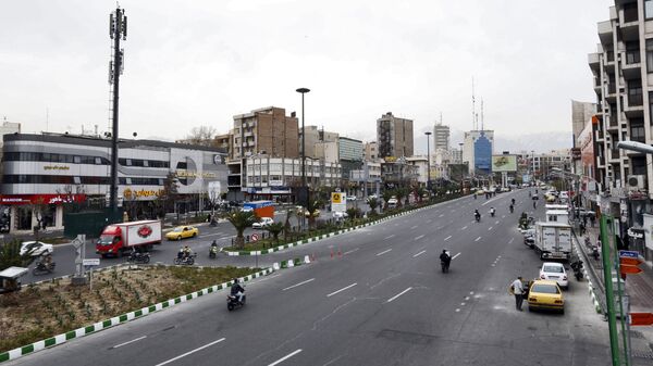 Вид на площадь Хафте-Тир в Тегеране, фото из архива - Sputnik Азербайджан