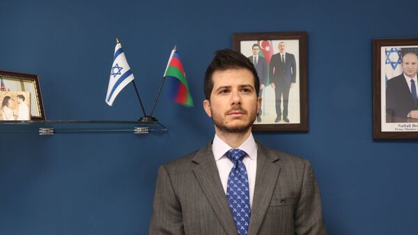 Посол Израиля в Азербайджане Джордж Дик  - Sputnik Azərbaycan