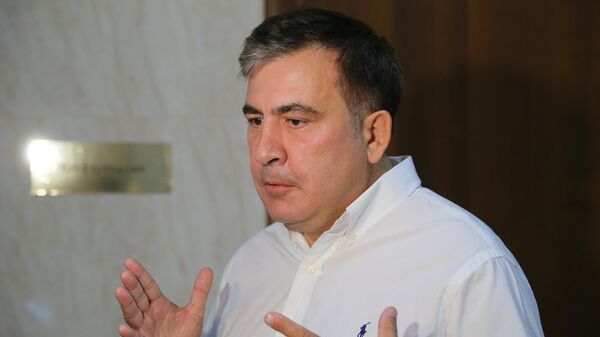 Gürcüstanın sabiq prezidenti Mixeil Saakaşvili, arxiv şəkli - Sputnik Azərbaycan