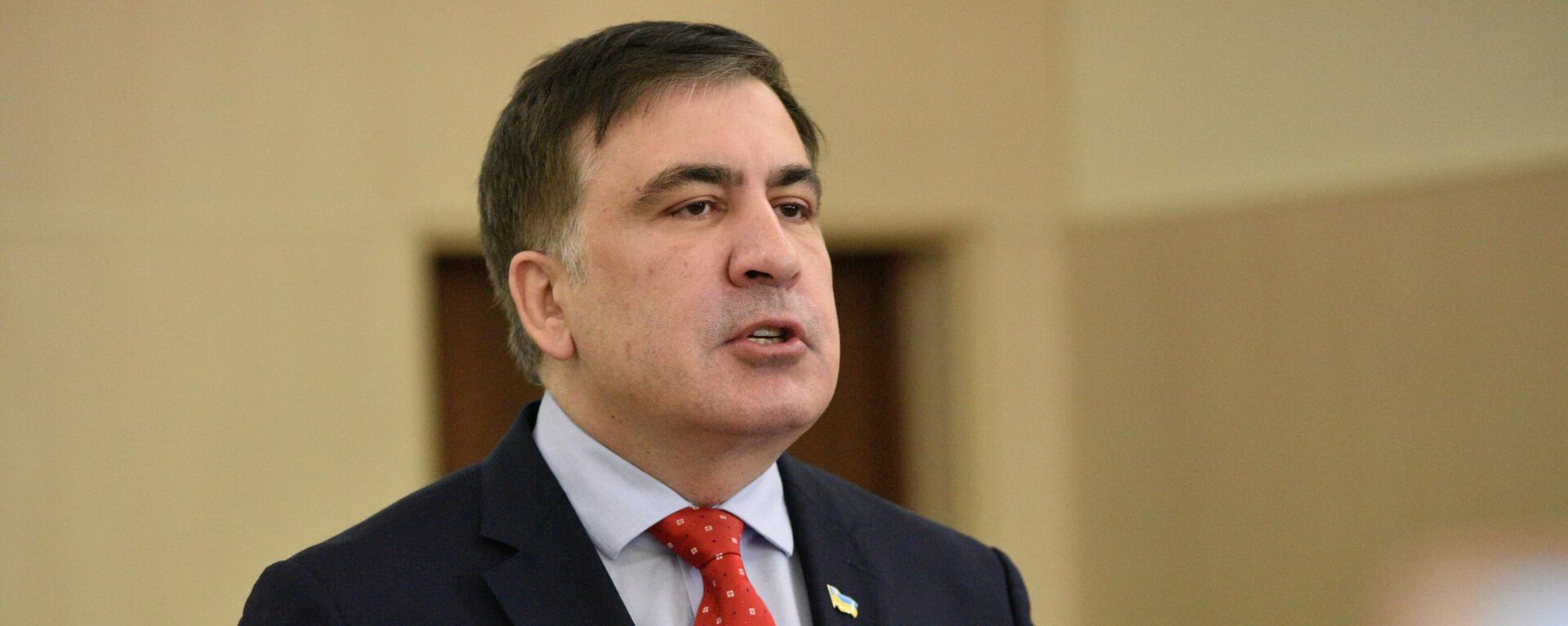 Экс-президент Грузии, бывший губернатор Одесской области Михаил Саакашвили  - Sputnik Азербайджан, 1920, 03.11.2021