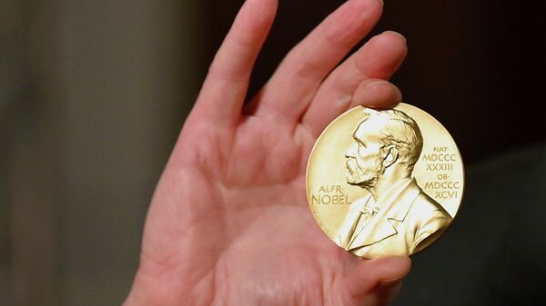 Медаль Нобелевской премии, фото из архива - Sputnik Азербайджан