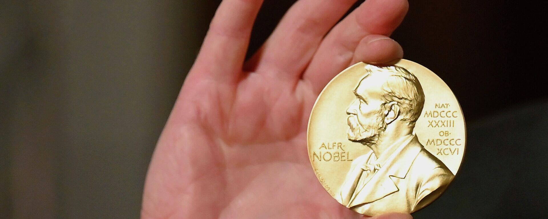 Медаль Нобелевской премии, фото из архива - Sputnik Азербайджан, 1920, 07.10.2021