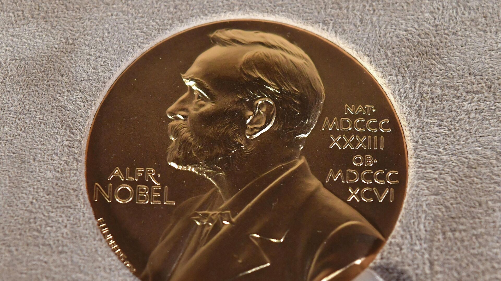 Медаль Нобелевской премии, фото из архива - Sputnik Азербайджан, 1920, 11.10.2021