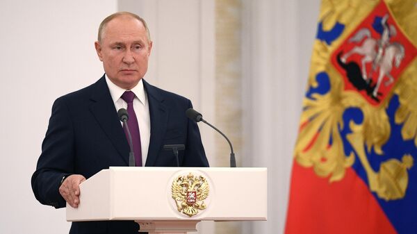 Rusiya Prezidenti Vladimir Putin, arxiv şəkli - Sputnik Azərbaycan