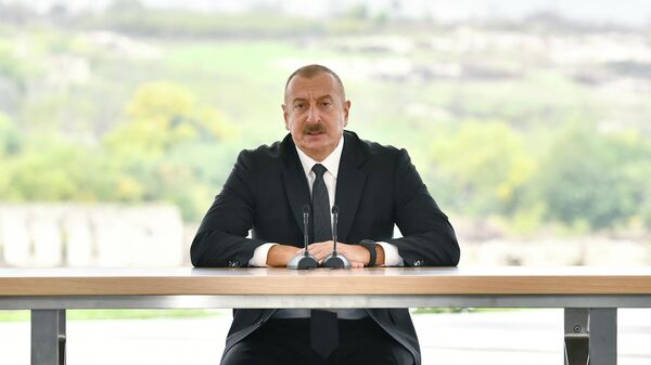 Президент Ильхам Алиев - Sputnik Azərbaycan