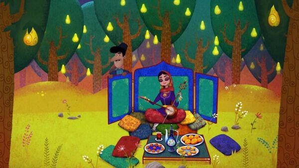 Серия мультфильма Принц Мелик-Мамед,  - Sputnik Азербайджан