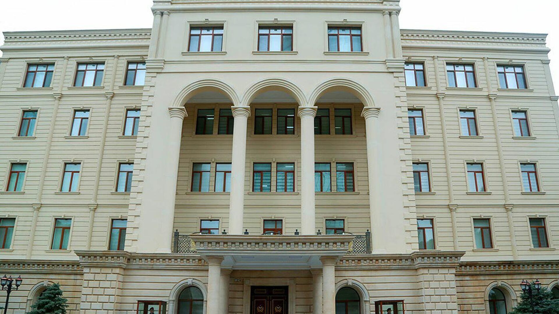Здание министерства обороны Азербайджана здание Минобороны АР  - Sputnik Азербайджан, 1920, 11.04.2023