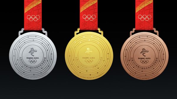 “Pekin-2022” Qış Olimpiya və Paralimpiya oyunlarının medalları - Sputnik Azərbaycan