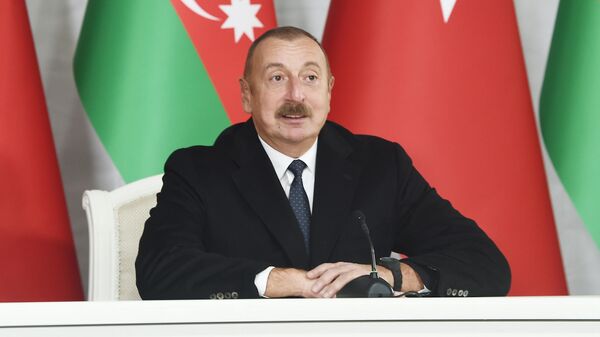 Президент Азербайджанской Республики Ильхам Алиев - Sputnik Азербайджан