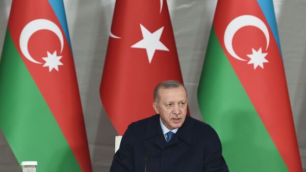 Президент Турции Реджеп Тайип Эрдоган, архивное фото - Sputnik Азербайджан