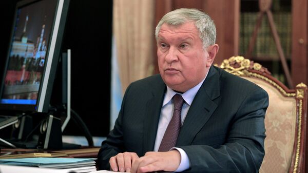 Глава Роснефти Игорь Сечин, фото из архива - Sputnik Азербайджан