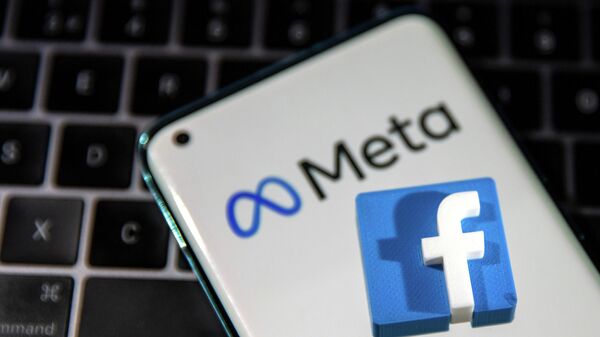 Facebook-un yeni loqosu Meta - Sputnik Azərbaycan
