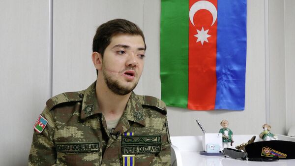 Всегда готов сражаться за азербайджанские земли: русский герой Карабахской войны - Sputnik Азербайджан