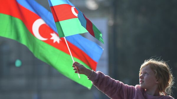 Флаг Азербайджана - Sputnik Азербайджан