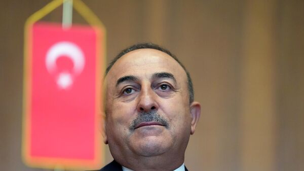 Türkiyənin xarici işlər naziri Mövlud Çavuşoğlu - Sputnik Azərbaycan