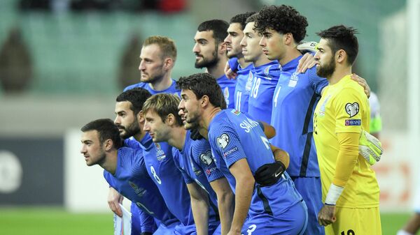 Отборочный матч чемпионата мира-2022 между футбольными сборными Азербайджана и Люксембурга - Sputnik Азербайджан