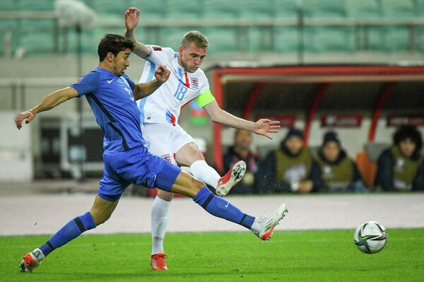 В воскресенье, 14 ноября, сборная Азербайджана проведет в Баку еще один матч, против команды Катара, который будет иметь статус товарищеской встречи. - Sputnik Азербайджан