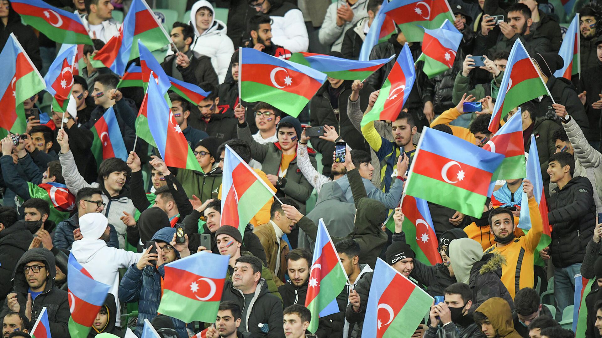 Отборочный матч чемпионата мира-2022 между футбольными сборными Азербайджана и Люксембурга - Sputnik Azərbaycan, 1920, 13.05.2022