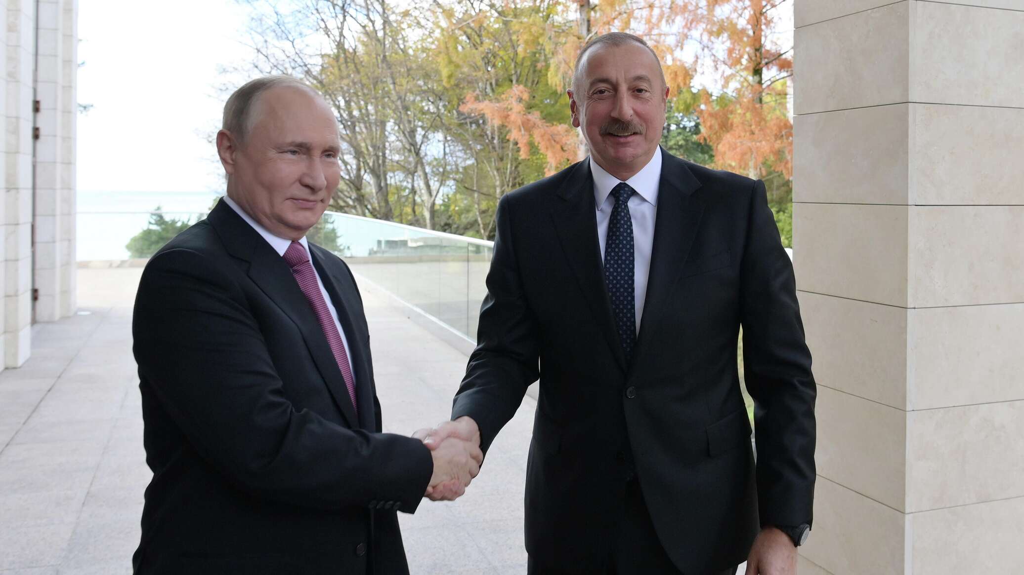 Путин Алиев встреча