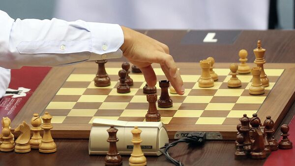 Игра в шахматы, фото из архива - Sputnik Azərbaycan