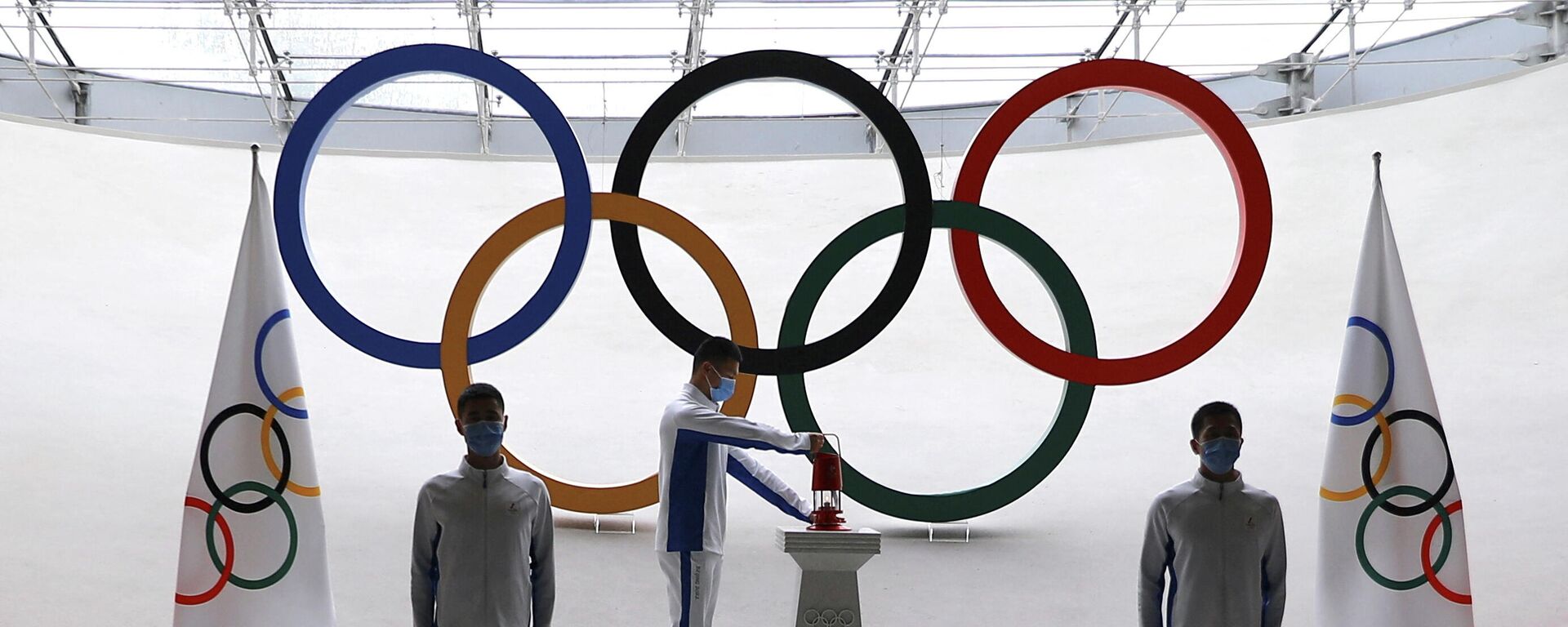 Логотип Зимних олимпийских игр в Пекине 2022 - Sputnik Азербайджан, 1920, 14.02.2022