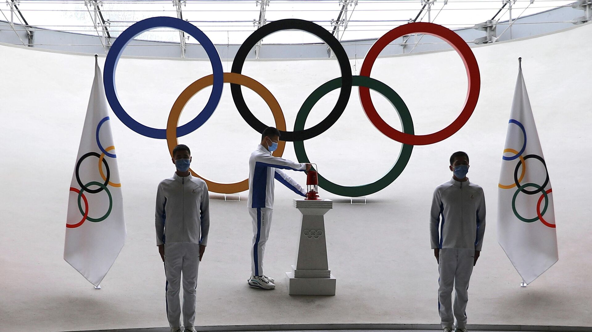 Логотип Зимних олимпийских игр в Пекине 2022 - Sputnik Азербайджан, 1920, 05.01.2022