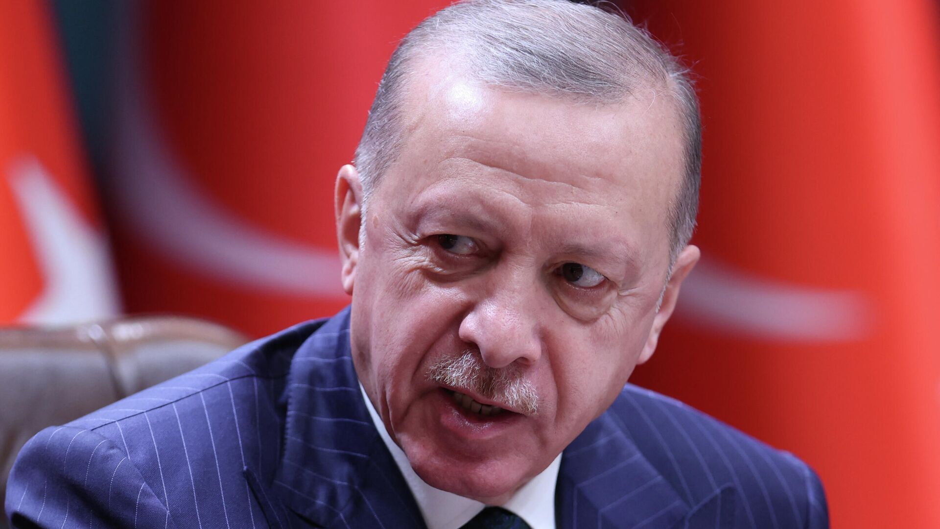Президент Турции Тайип Эрдоган  - Sputnik Азербайджан, 1920, 07.02.2022