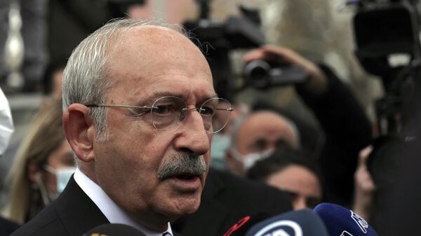 Лидер Республиканской народной партии Турции Кемаль Кылычдароглу  - Sputnik Азербайджан
