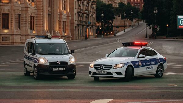 Полицейские автомобили - Sputnik Азербайджан