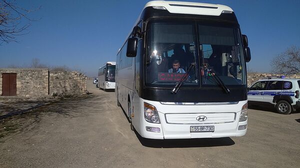 Автобус в Агдаме - Sputnik Азербайджан