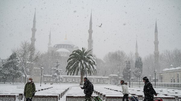 Снег в Турции - Sputnik Азербайджан