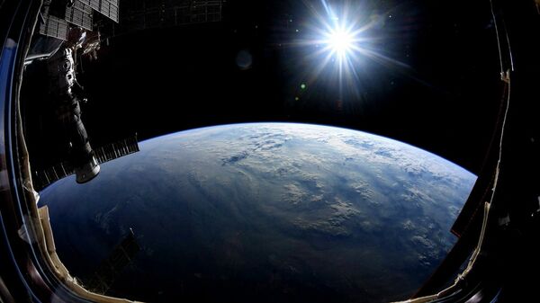 Вид на Землю с МКС - Sputnik Азербайджан