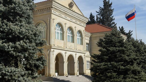 Здание посольства РФ в Баку - Sputnik Азербайджан