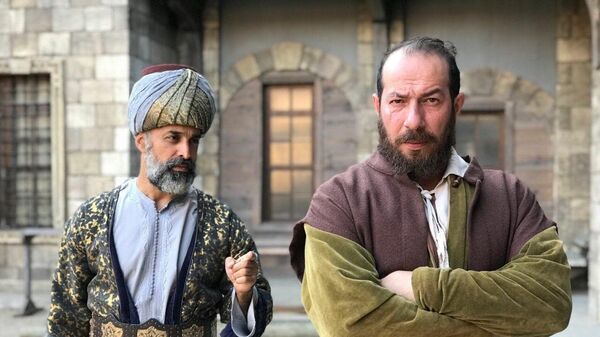 Сьемки российского многосерийного сериала «Янычар», в котором сняли многие азербайджанские актёры - Sputnik Азербайджан