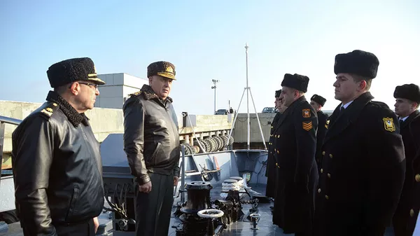 Азербайджане прошла внезапная проверка Военно-морских сил. Ее провел первый заместитель министра обороны – начальник Генерального штаба Азербайджанской армии генерал-полковник Керим Велиев - Sputnik Азербайджан